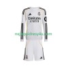 Fotbalový Dres Real Madrid Dětské Domácí 2025/26 Dlouhý Rukáv